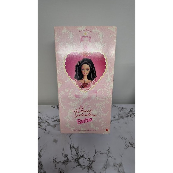 Sweet Valentine Barbie Special Edition Hallmark Doll 1996 NRFB - Picture 1 of 2